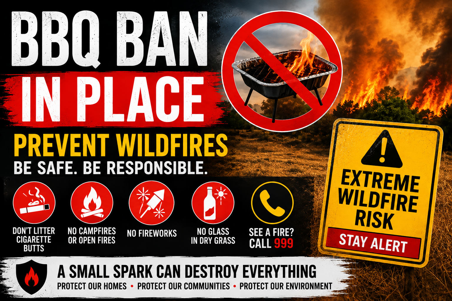 Why Are BBQs Being Banned? UK Wildfire Safety Advice for Summer 2026