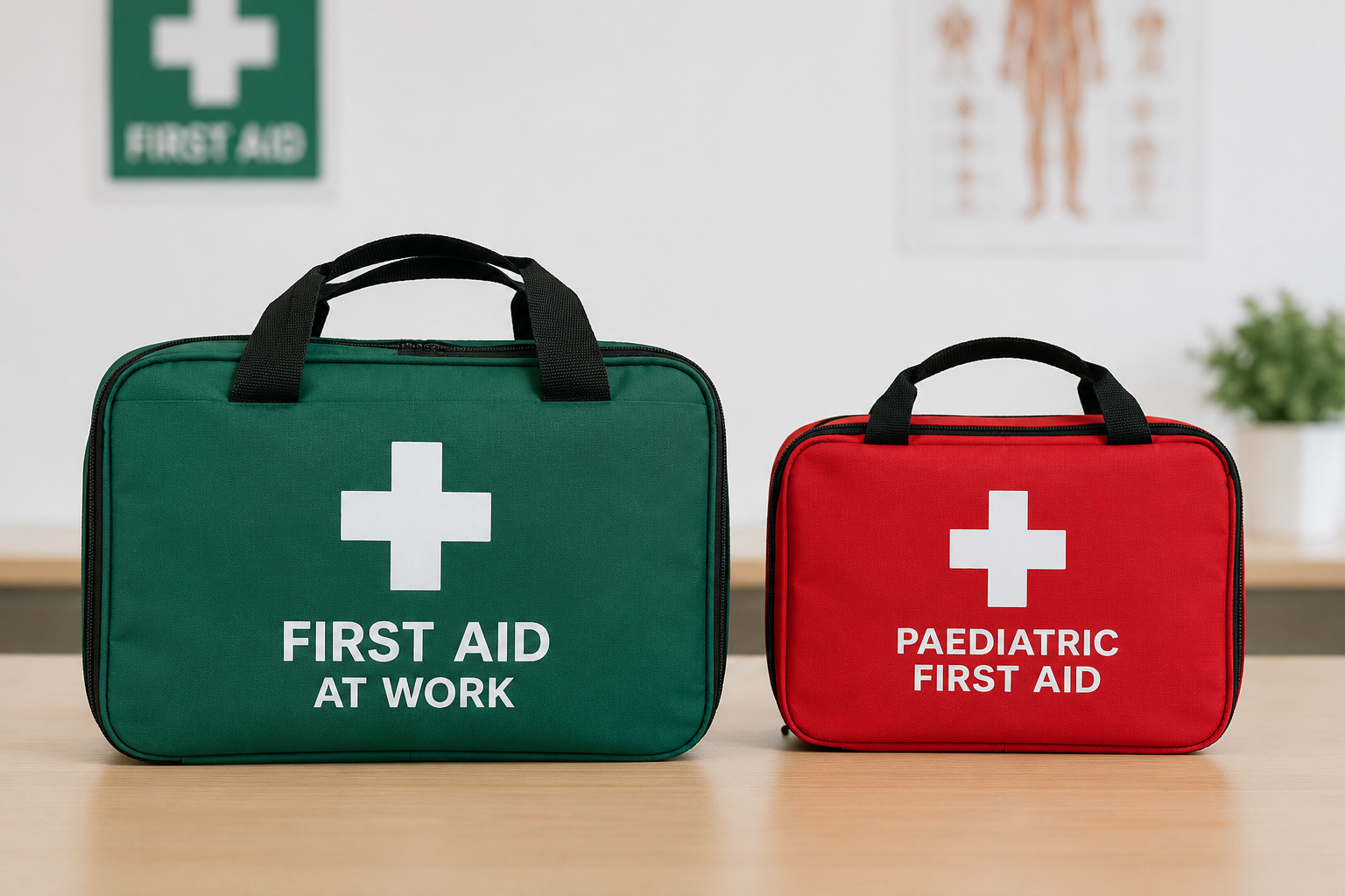 Paediatric First Aid vs First Aid at Work: What's the Difference?